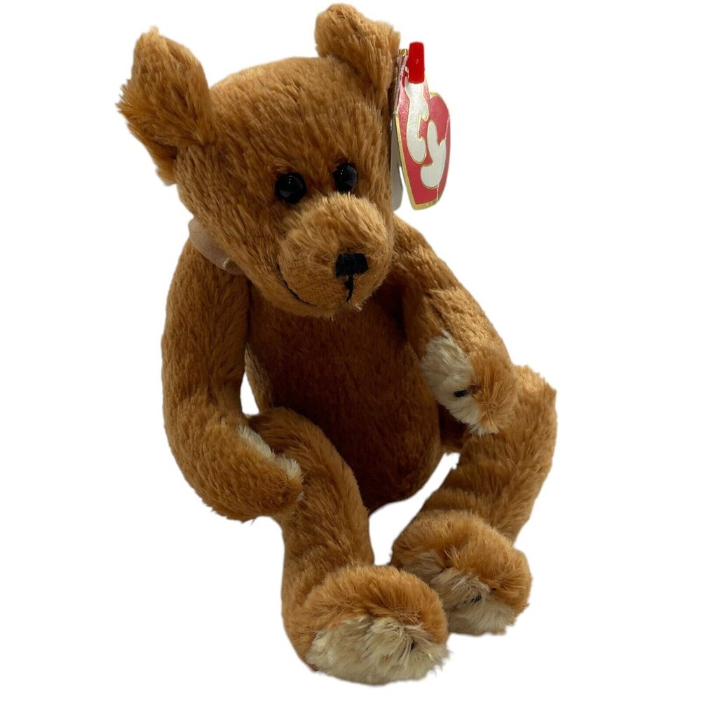 Ty Beanie Babies Carson Bear The Attic Treasures Soft Plush Stuffed 1993 Retired